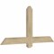 Ekena Millwork Eugene Rough Sawn Timber Gable Bracket, Douglas Fir, 48"W x 24"H x 2"D x 4"F, 12/12 Pitch GBW048X24X0204EUG00RDF - alternate 4